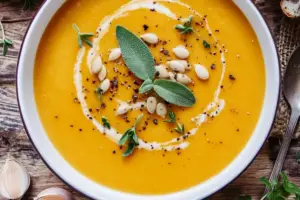 Pumpkin Sage Cream Soup Pumpkin Sage Cream Soup