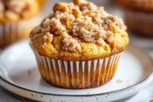 Pumpkin Streusel Magic Muffins