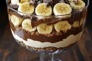 Banana Chocolate Trifle