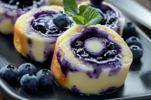 Blueberry Cheesecake Rolls