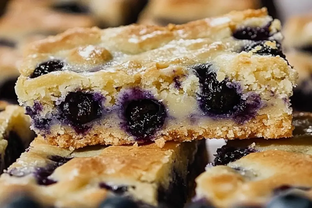 Blueberry Lemon Cookie Bars