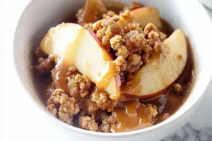 Caramel Apple Crisp Delight