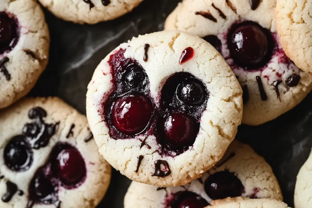Cherry-Centered Dairy-Free Delight Cookies