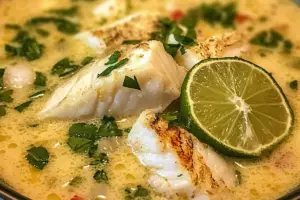 Coconut Lime Fish Soup