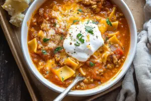 Cozy Comfort Lasagna Soup Cozy Comfort Lasagna Soup