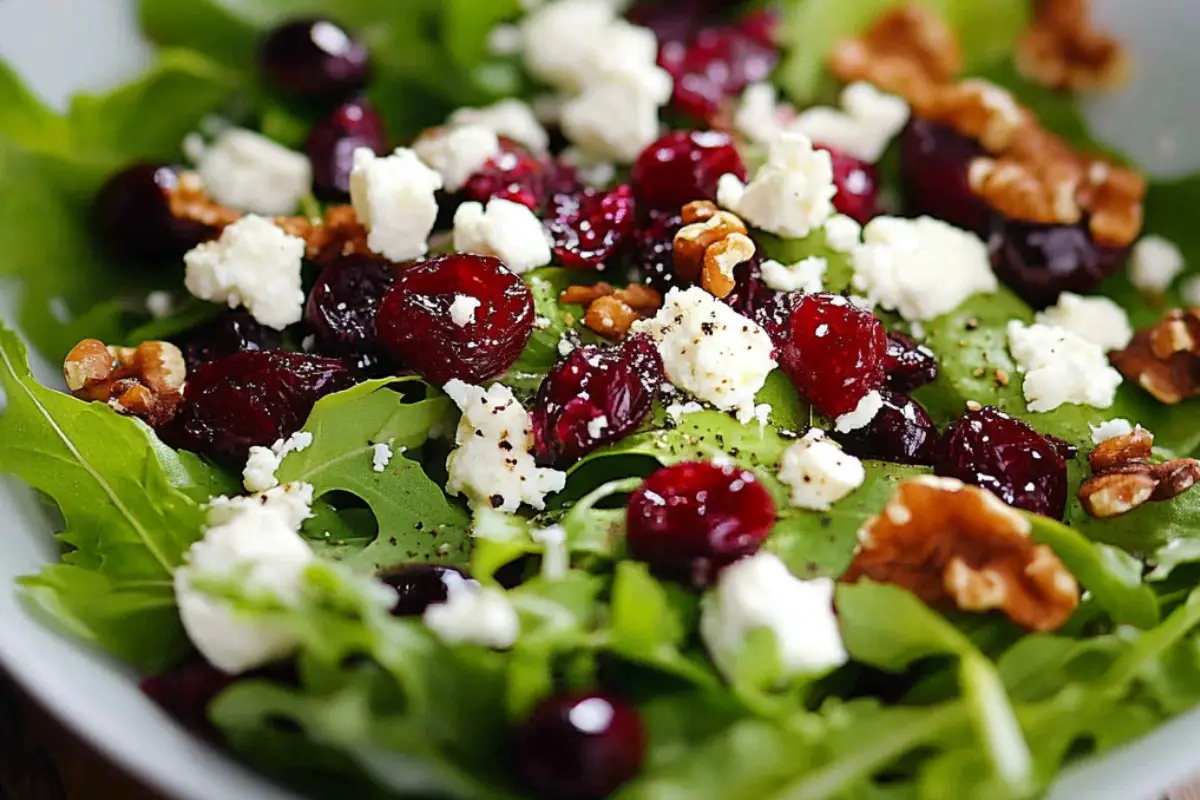 Cranberry Bliss Goat Cheese Salad