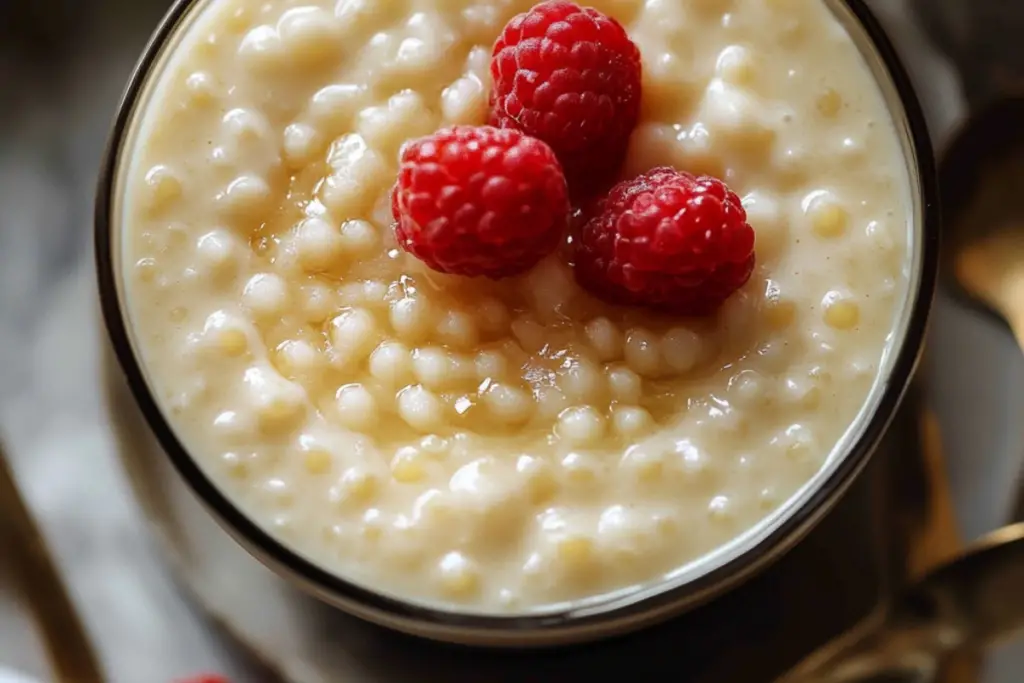 Dive into creamy nostalgia with this Homemade Tapioca Pudding