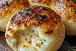 Garlic Butter Cheese Bombs