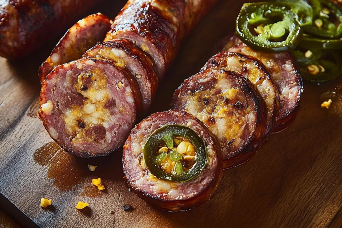 Jalapeño Pepper Jack Summer Sausage