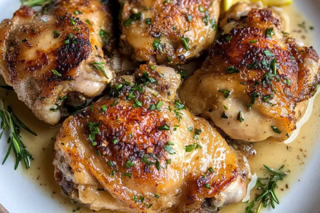 Juicy Instant Pot Chicken Thighs