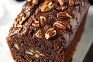 Luscious Chocolate Pecan Loaf Luscious Chocolate Pecan Loaf