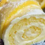 Luscious Lemon Cream Roll Cake