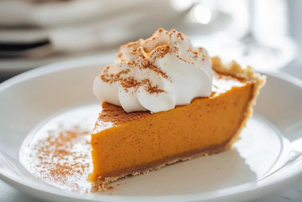 No-Bake Pumpkin Pie