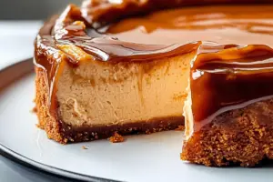 Pumpkin Caramel Cheesecake
