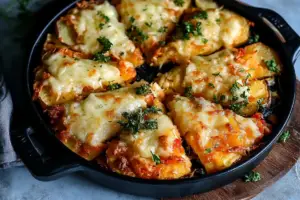 Crispy Raclette Rösti Pizza cheesy potato