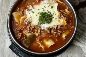Slow Cooker Lasagna Soup Slow Cooker Lasagna Soup