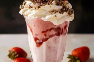 Strawberry Cheesecake Freakshake