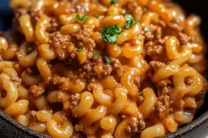 Vegan Hamburger Helper