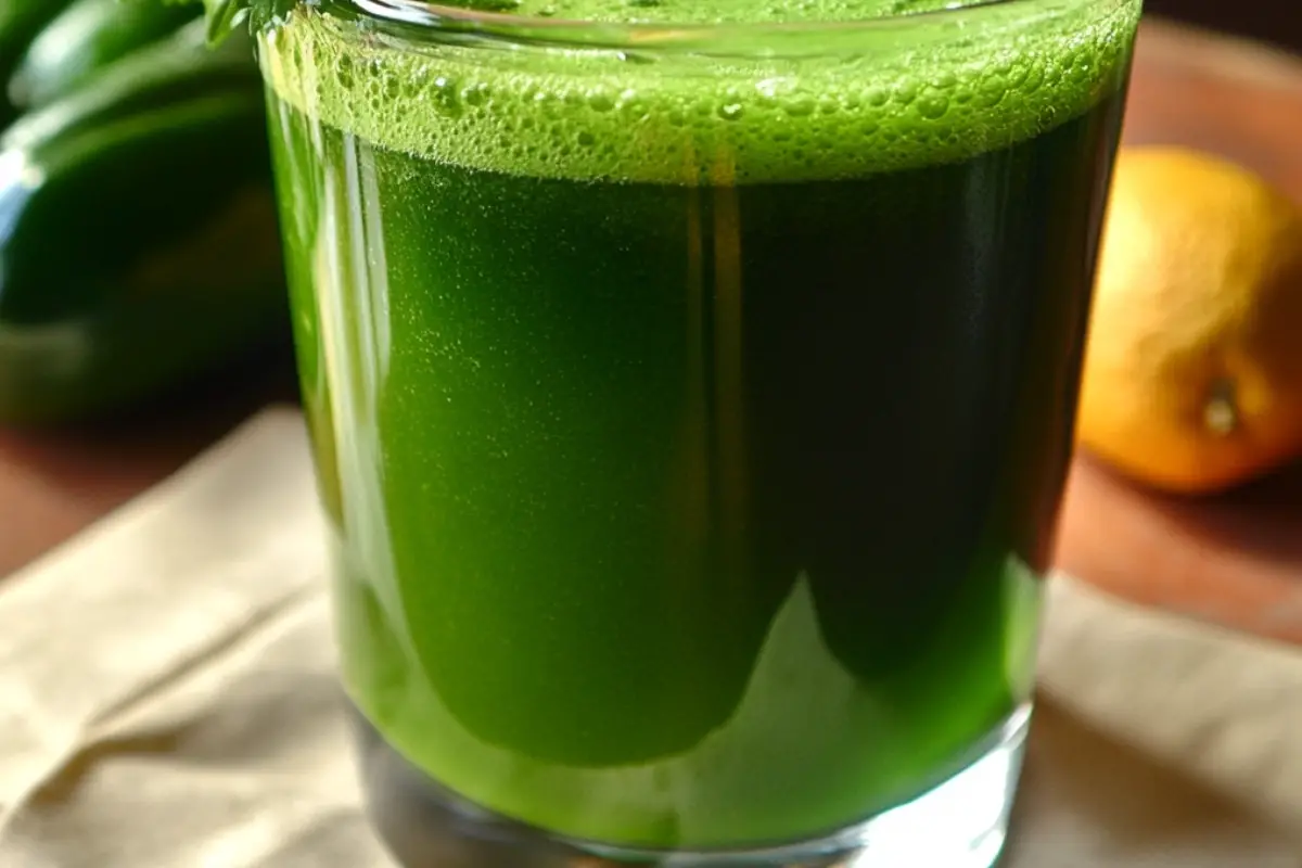 4-Ingredient Green Juice