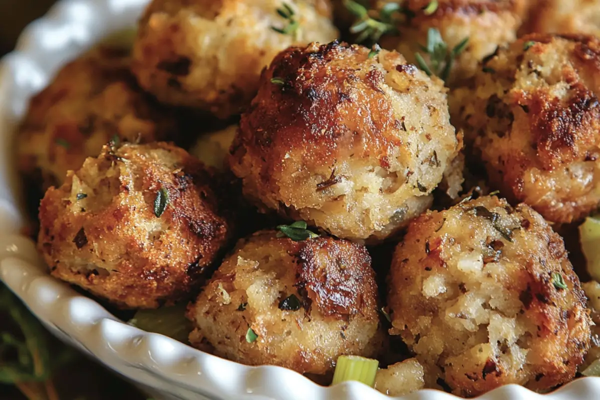 Absolutely YUM Stuffing Balls