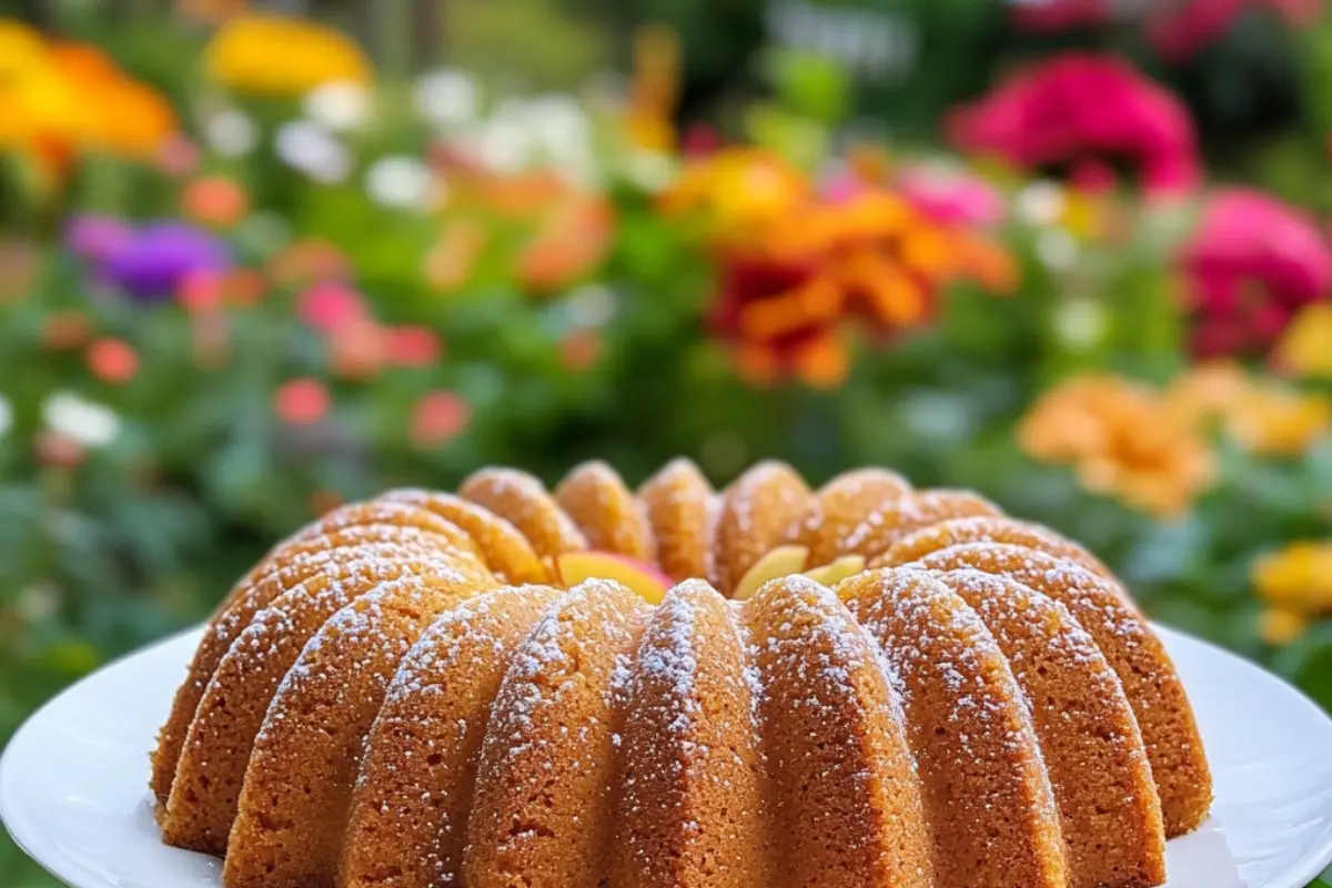Apple Pumpkin Bundt Cake