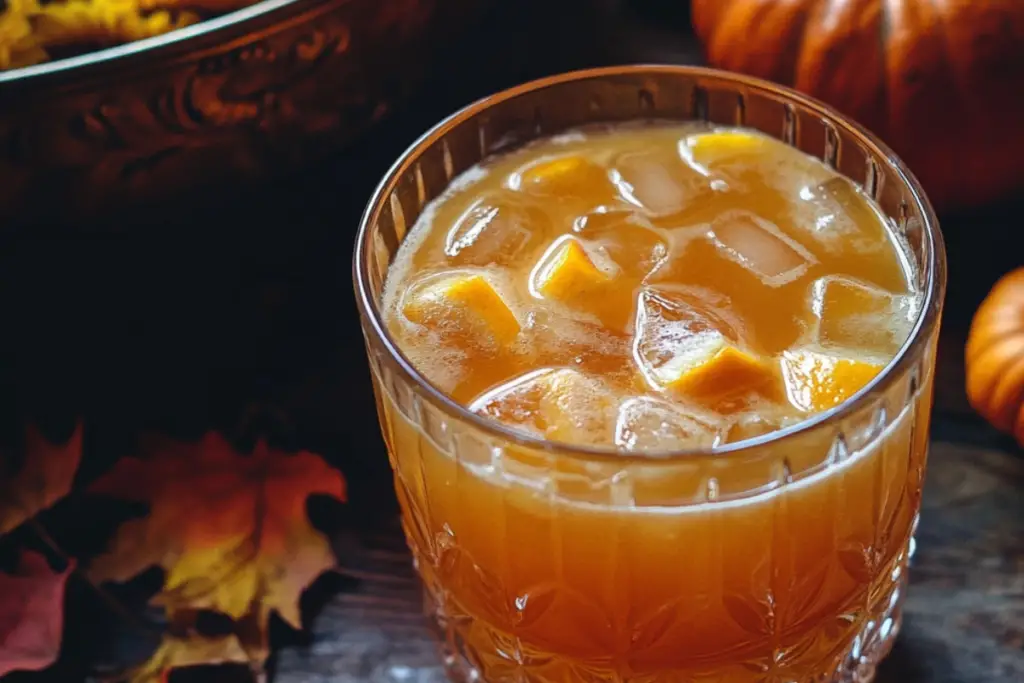 Autumn Harvest Rum Punch