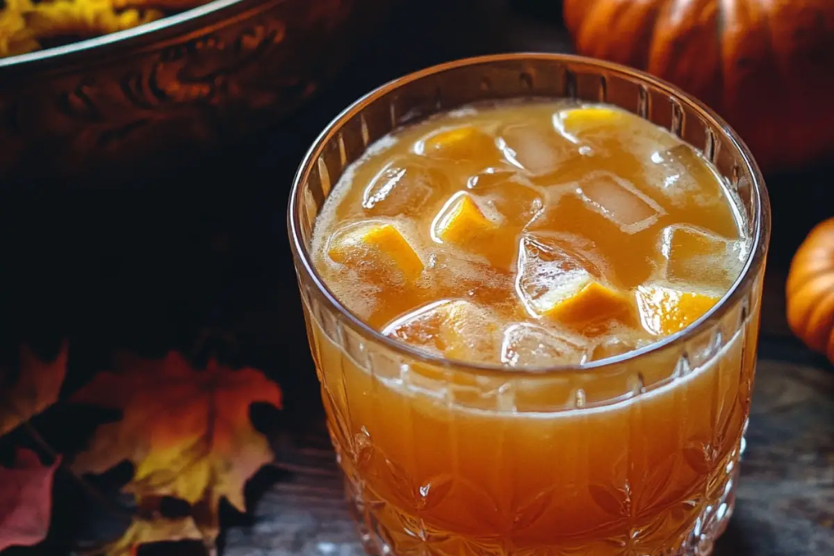 Autumn Harvest Rum Punch