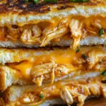 BBQ Chicken Grilled Cheese