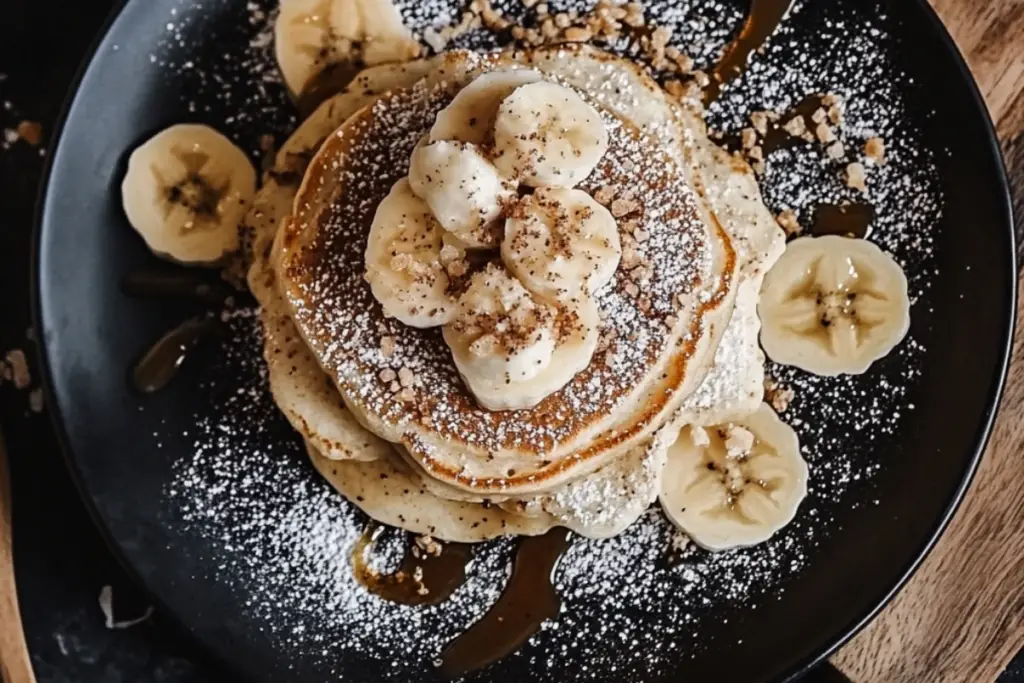 Brown Sugar Banana Pancakes