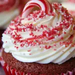 Candy Cane Cupcakes