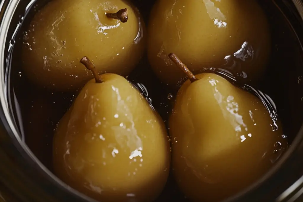 Canned Pears in Syrup