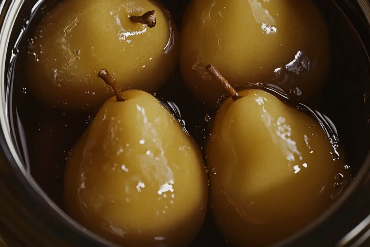 Canned Pears in Syrup