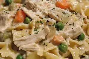 Chicken Pot Pie Pasta