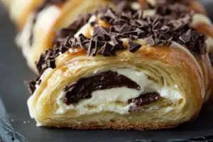 Chocolate Cream Cheese Danish