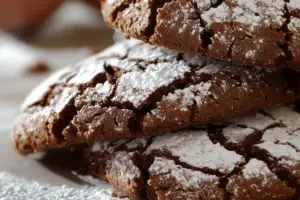 Chocolate Crinkles Chocolate Crinkles