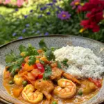 Coconut Shrimp Curry Basmati Rice