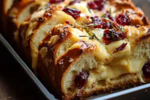 Cranberry Brie Sourdough Pull-Apart Bread Cranberry Brie Sourdough Pull-Apart Bread