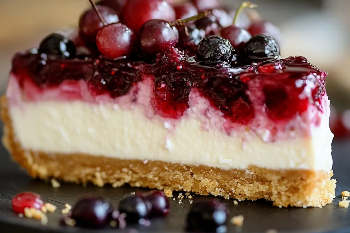 Cranberry Cheesecake