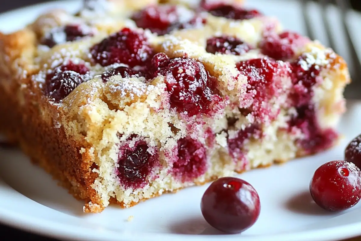 Cranberry Coffee Cake