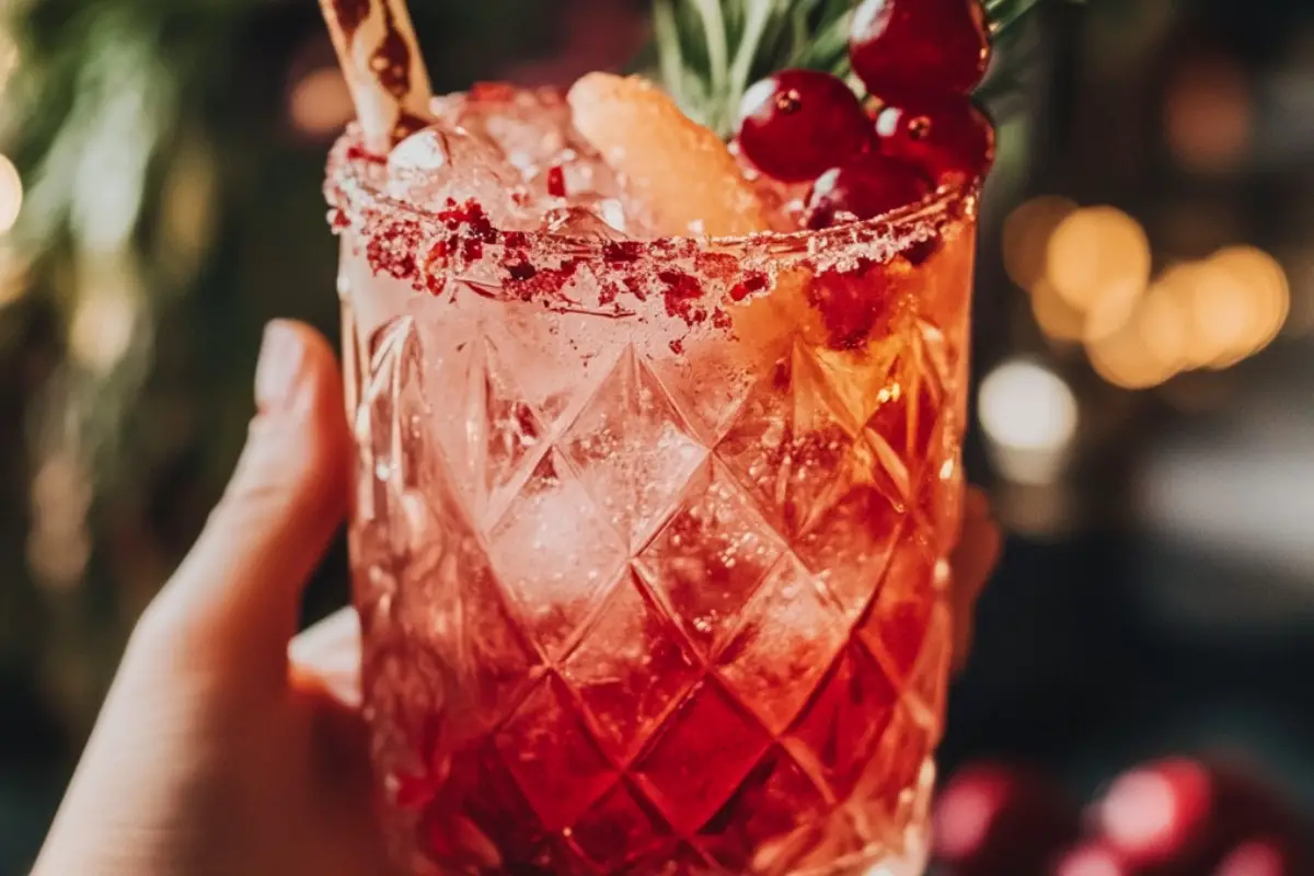 Cranberry Ginger Ale Mocktail