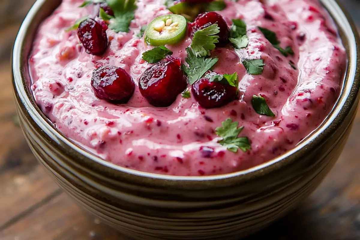 Cranberry Jalapeño Dip