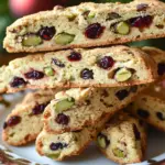 Cranberry Pistachio Biscotti