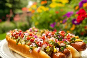 Elevate your hot dog game with these Air Fryer Hot Dogs! Elevate your hot dog game with these Air Fryer Hot Dogs