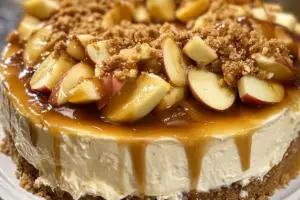 Gourmet Caramel Apple Cheesecake Extravaganza