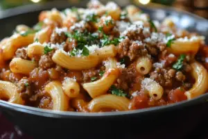 Homemade Beefaroni