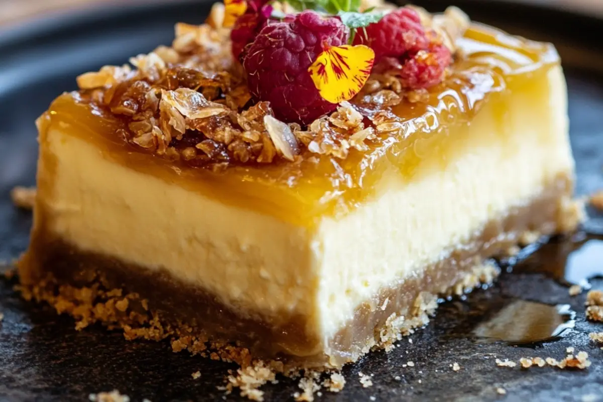Honey Baklava Cheesecake