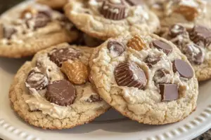 Irresistible Reeses Cheesecake Cookies