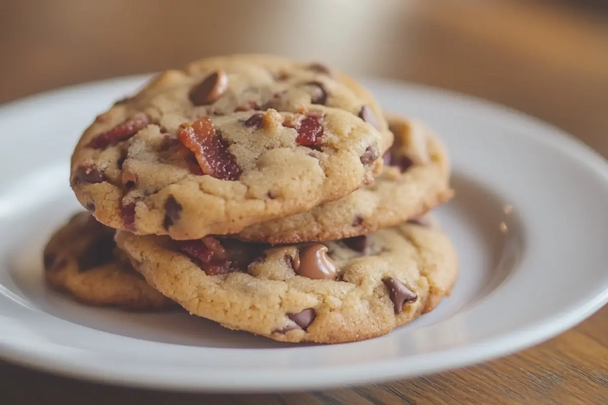 Maple Bacon Chocolate Chip Cookies