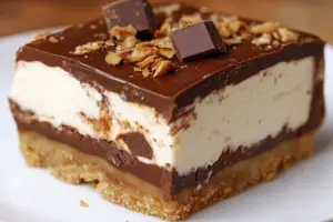 No-Bake Twix Cheesecake No-Bake Twix Cheesecake