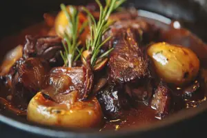 Oxtail Bourguignonne Oxtail Bourguignonne